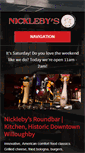 Mobile Screenshot of nicklebysroundbar.com